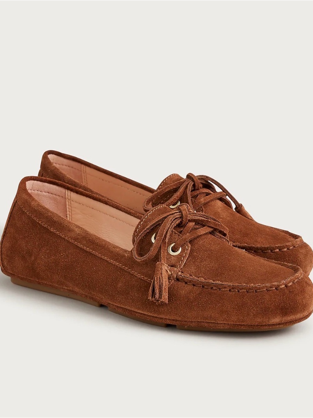 Suede Driving Loafers